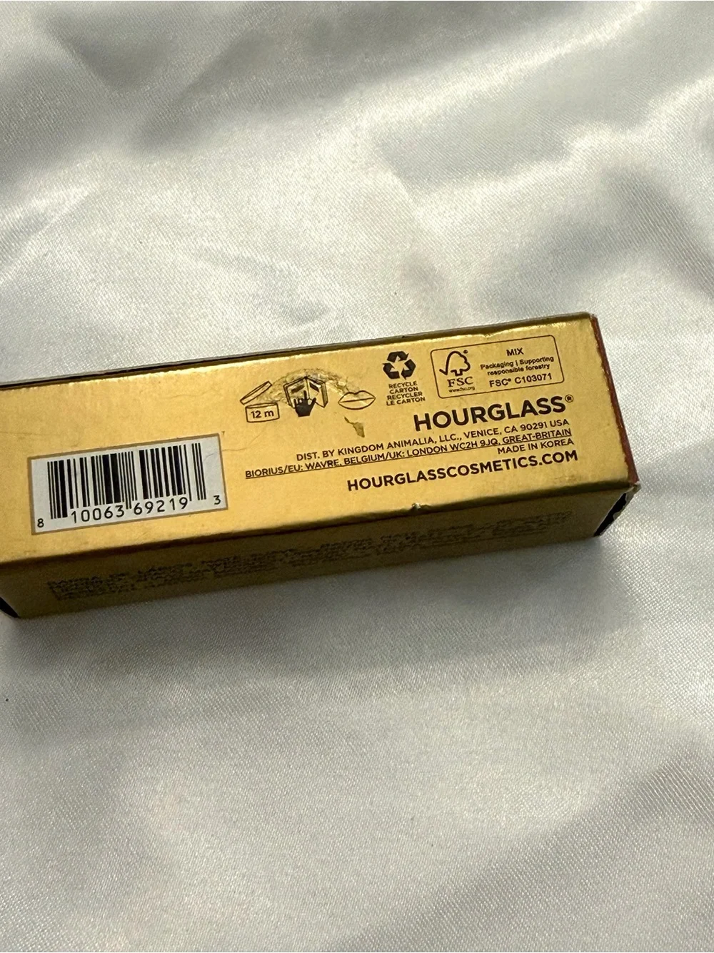 Hourglass Unlocked Soft Matte Lipstick 0.14 oz New MAGNOLIA 342
